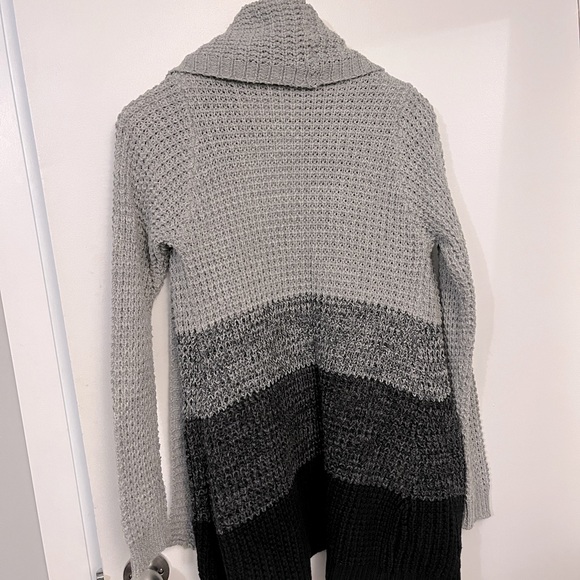 Like-New LINE John + Jenn Chunky Colorblock Cardi, XS - Picture 2 of 6